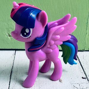 My Little Pony Twilight Sparkle Action Figure Purple Pink Pony Figure